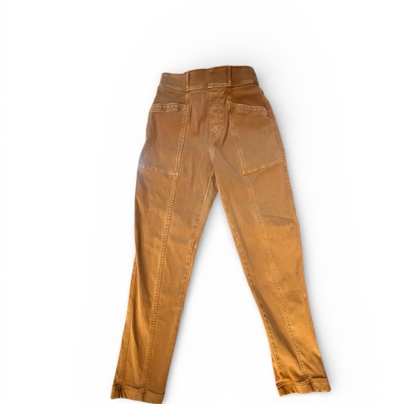 SPANX High Rise Tan Jeans - Picture 2 of 5